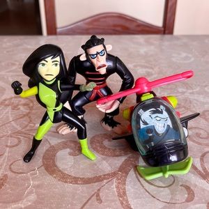 Vintage 2003 McDonald’s Kim Possible toy figures